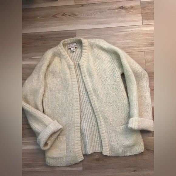 Vintage Macys Clubhouse Mohair Cardigan S - Picture 1 of 6